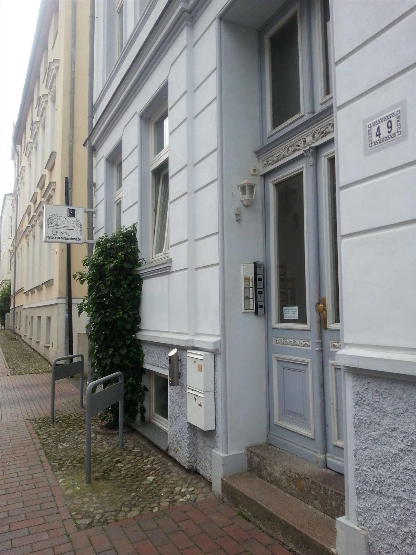 Rostock Uebernachtung Exterior foto